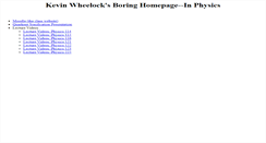 Desktop Screenshot of kwheelock.info